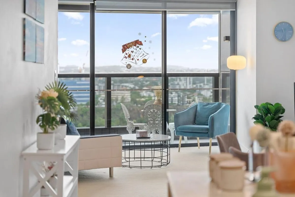 Marvelous 2Br 2Ba Skytower Apt With Private Balcony Brisbane Australien